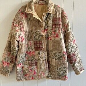 Quilted double face jacket